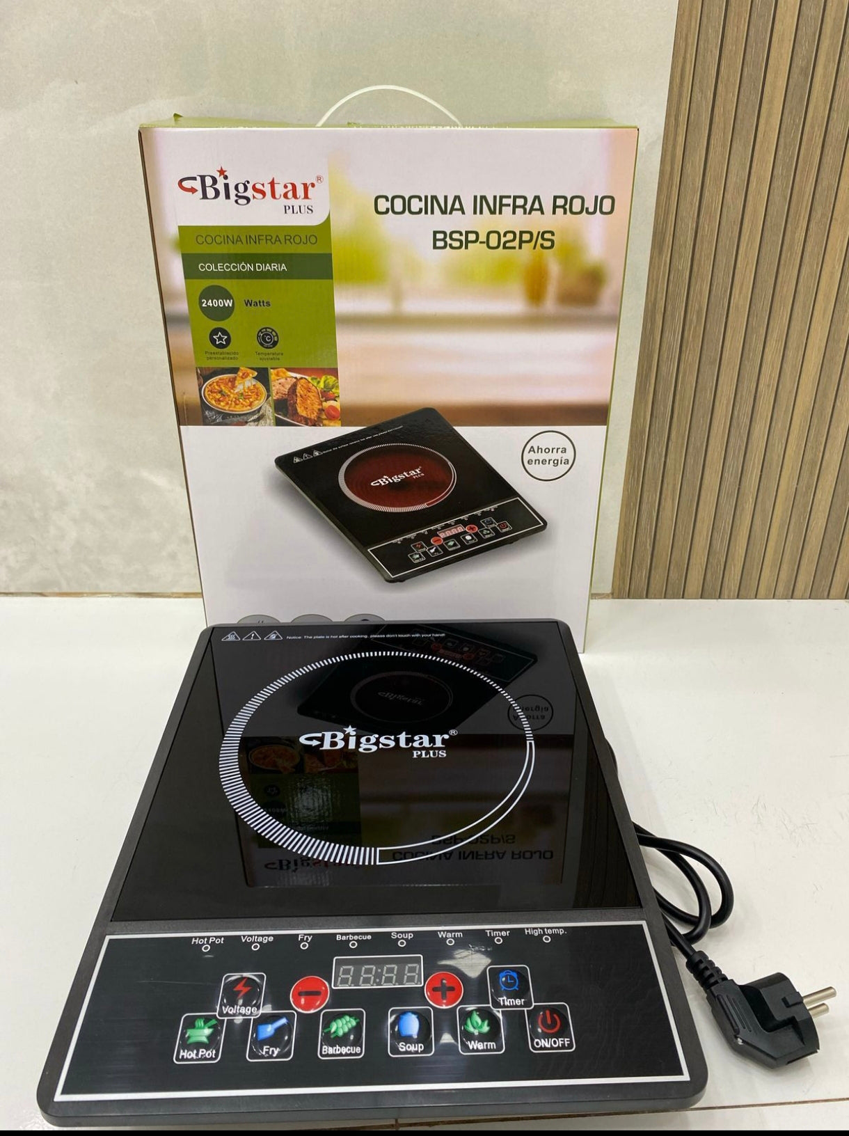 Placa cocina infraroja